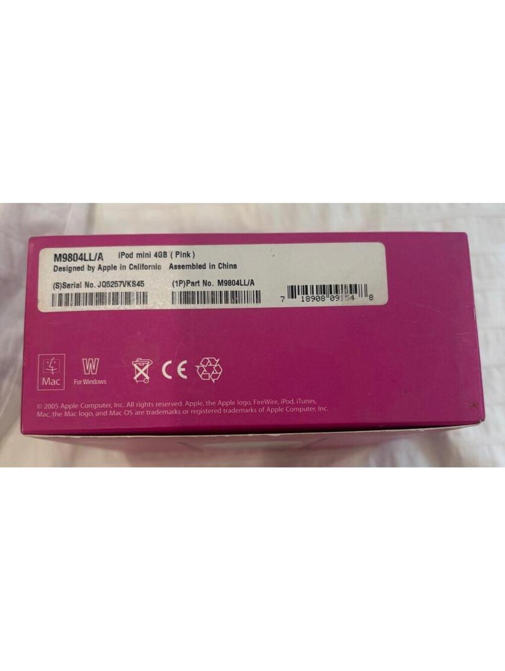 iPod Mini- pink! Second Generation, Original Packaging !! It works! - Picture 8 of 9